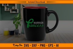 Warrior Princess Liver Cancer Awareness SVG Product Image 3