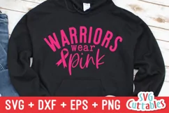 Breast Cancer Awareness SVG | Warriors Wear Pink Product Image 3