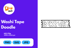Washi Tape Doodle Product Image 1