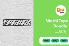 Washi Tape Doodle Product Image 1