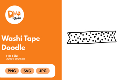 Washi Tape Doodle Product Image 1