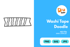 Washi Tape Doodle Product Image 1