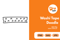 Washi Tape Doodle Product Image 1