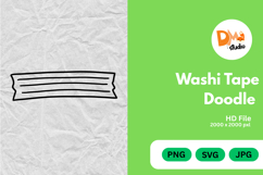 Washi Tape Doodle Product Image 1
