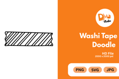 Washi Tape Doodle Product Image 1