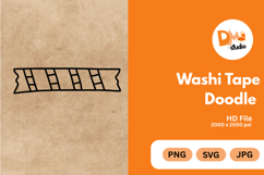 Washi Tape Doodle Product Image 1