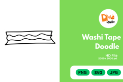 Washi Tape Doodle Product Image 1