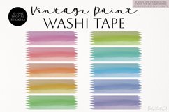 Vintage Paint Washi Tape - PNG Digital Stickers &amp; Clipart Product Image 1