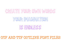 Washi Tape Strip Font Scrapbook Torn Typography Lettering Product Image 3