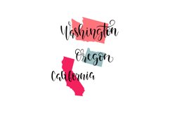 Washington - Oregon - California Product Image 1