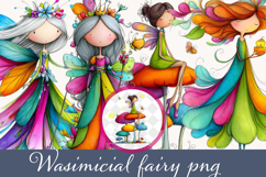 Whimsical fairy png Sublimation Product Image 1