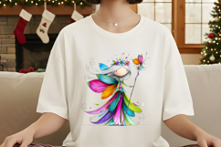 Whimsical fairy png Sublimation Product Image 4