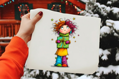 Whimsical girl png Sublimation Product Image 2