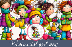 Whimsical girl png Sublimation Product Image 1
