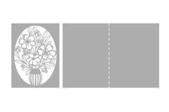 Flowers Cards for Silhouette &amp; Cricut SVG Product Image 2