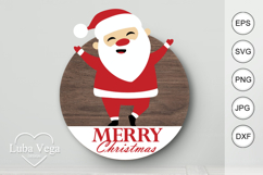 Merry Christmas | Xmas Hanger Cut File Product Image 1