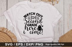 Back to School SVG Bundle - Back to School T-shirt Design Product Image 9