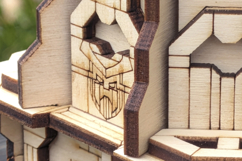 Medieval Castle Watchtower - Laser Cut Project, SVG File Product Image 2
