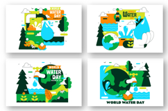 10 World Water Day Illustration Product Image 2