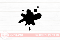 Water Doodle SVG Cut File Product Image 1