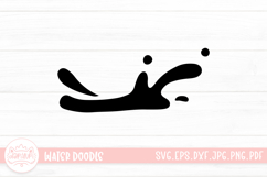 Water Doodle SVG Cut File Product Image 1