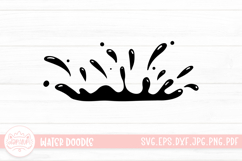 Water Doodle SVG Cut File Product Image 1
