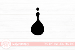 Water Doodle SVG Cut File Product Image 1