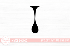 Water Doodle SVG Cut File Product Image 1