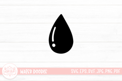 Water Doodle SVG Cut File Product Image 1