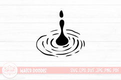 Water Doodle SVG Cut File Product Image 1