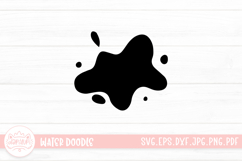 Water Doodle SVG Cut File Product Image 1