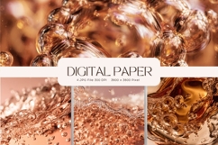 Water Bubbles Background Rainbow Water Drop Wallpaper_8 Product Image 1