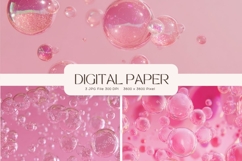 Water Bubbles Background Rainbow Water Drop Wallpaper_32 Product Image 1