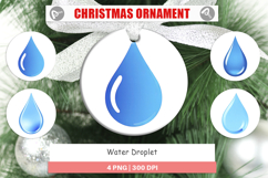 Ornament Water Droplet Product Image 1