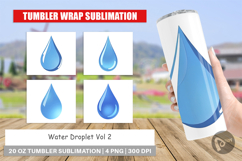 Tumbler Water Droplet Product Image 1