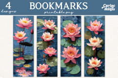 Water Lilies Bookmarks