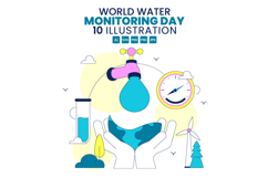 10 World Water Monitoring Day Illustration Product Image 1