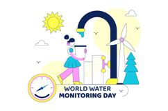 10 World Water Monitoring Day Illustration Product Image 4