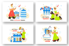 10 Water Purification System Illustration Product Image 3