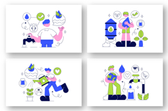 10 Water Stewardship Illustration Product Image 2