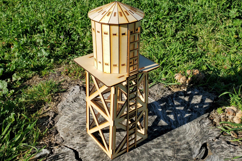Farm Water Tower - laser cut file, Glowforge file Product Image 5