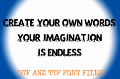 Water Waves Alphabet Lettering ABC Text Font OTF Product Image 3