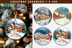 Christmas Ornament | Round Christmas Ornament Product Image 1