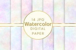 Watercolor Digital Paper Product Image 1