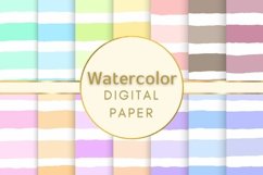 Watercolor Digital Paper Product Image 1