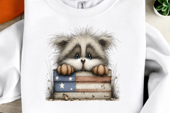 Watercolor 4th Of July Animals Clipart Product Image 2
