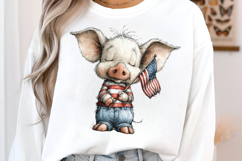 4th of July Animals Clipart Product Image 3
