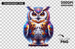 watercolor owl clipart, owl png sublimation, woodland owl design, mystical owl printable, forest owl watercolor, rustic owl clipart, cute owl png art, owl sublimation design, boho owl illustration, owl digital download