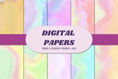 Watercolor Abstract 10 Digital Paper Background Product Image 1