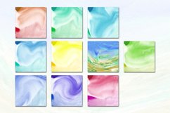 Watercolor Abstract 11 Digital Paper Background Product Image 2